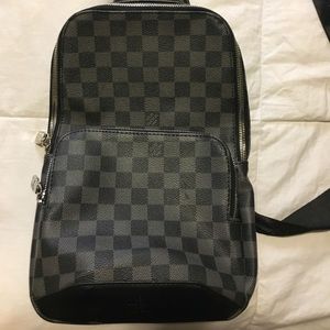 Louis Vuitton Grey Sling Bag